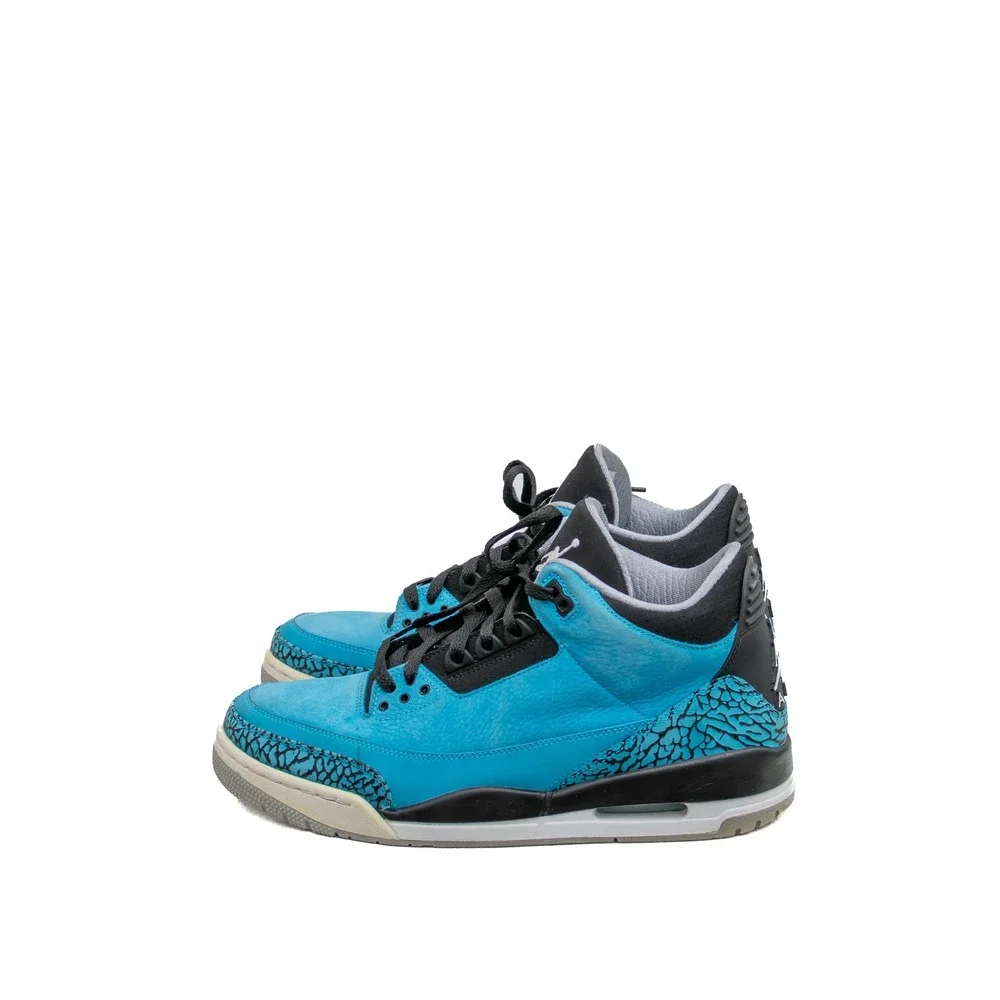 Nike Air Jordan 3 Retro Powder Blue 136064-406 Men's Size US 10.5 UK 9.5 EU 44.5